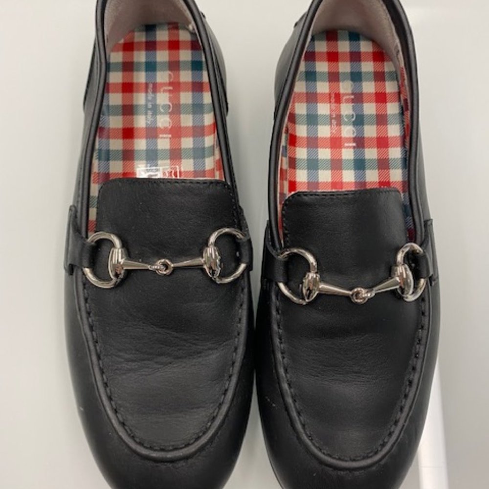 Children's Gucci Kids Jordaan leather loafer